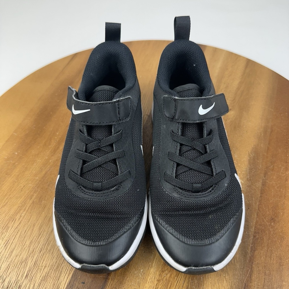 Little Kids Nike Omni Multi-Court PS Black Athletic Sneakers Shoes Size 13 C GUC - Picture 6 of 8